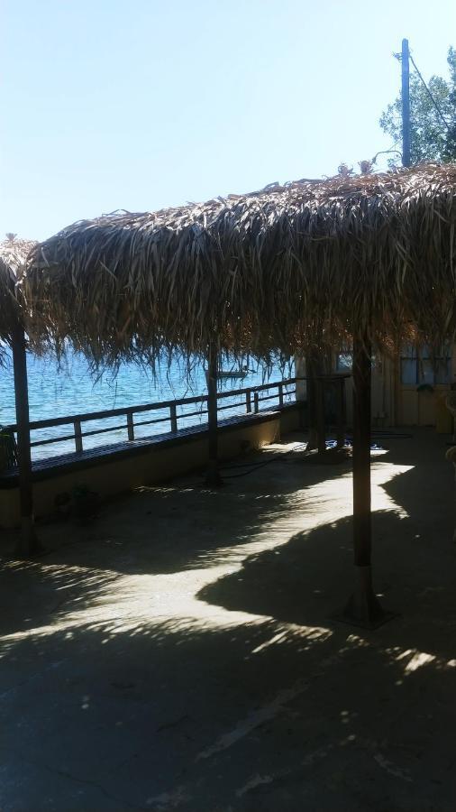 Stone Villa Inside Sea- Kids'Land Platanidia Exterior photo