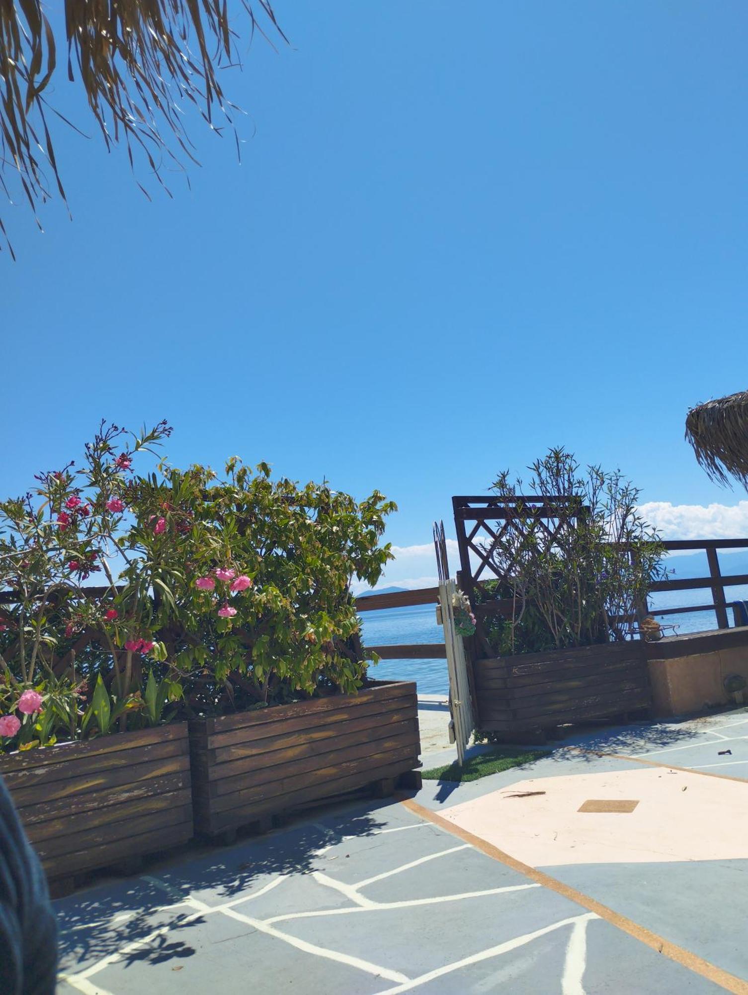 Stone Villa Inside Sea- Kids'Land Platanidia Exterior photo